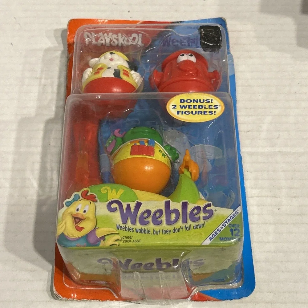 NEW PLAYSKOOL WEEBLES‎ WEEHICLES & ZEEBO, PLUG & UGGIE WOBBLEWORKS